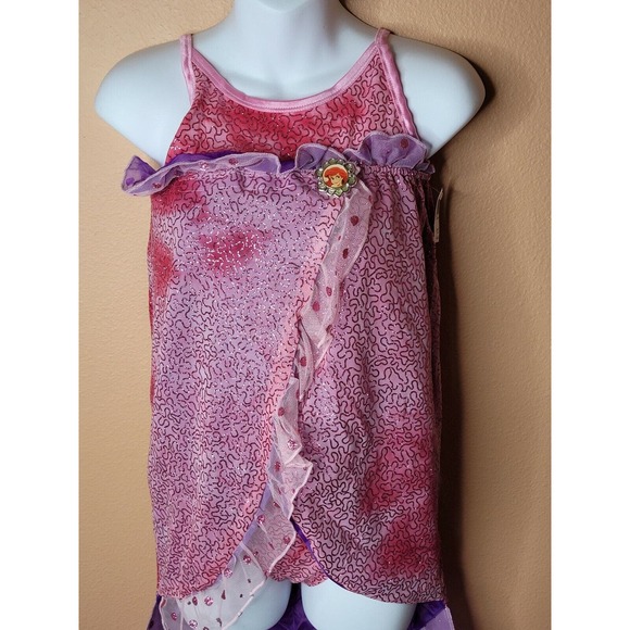 Disney Cruise Line Parks Ariel Little Mermaid 3pc Costume Sz 14 XL Tail Youth - Picture 3 of 10